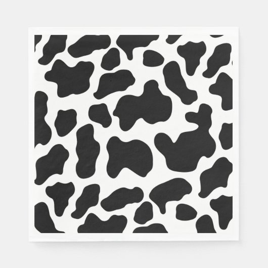 Napkins - Kuhmuster Serviette (Vorderseite)