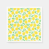 Napkins mit Zitronen Serviette (Vorderseite)