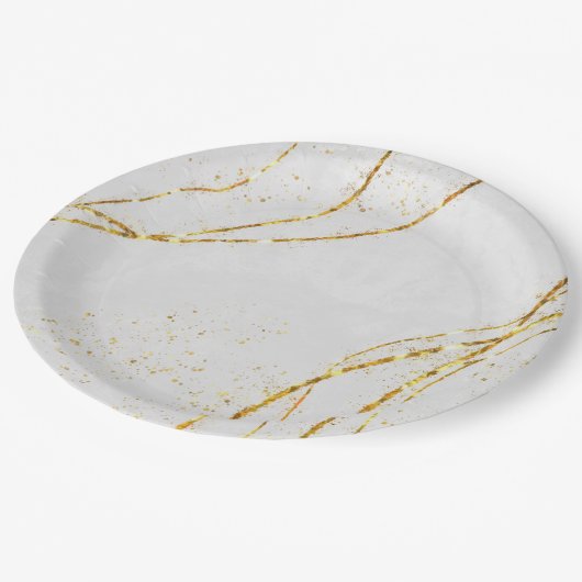 Napkins Pappteller (Schrägansicht)