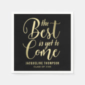 Napkins-Party der besten Zukunft Serviette (Vorderseite)