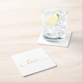 Napkins Rechteckiger Pappuntersetzer (Vor Ort)