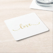 Napkins Rechteckiger Pappuntersetzer (angewinkelt)