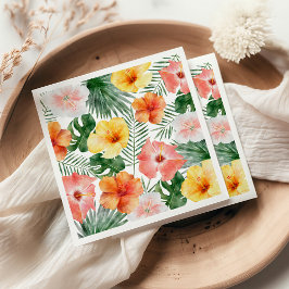 Napkins Tropical Hawaiian Birthday Party Serviette