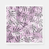 Napkins-Tropische Blätter Serviette (Vorderseite)