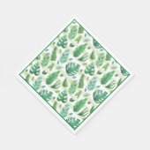 Napkins-Tropische Blätter Serviette (Ecke)