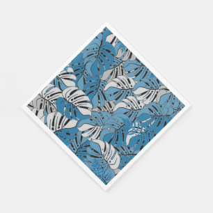 Napkins-Tropische Blätter Serviette