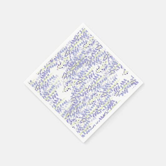 Napkins wisteria serviette (Ecke)