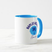 Naples Beach Florida Kaffeetasse (VorderseiteRechts)