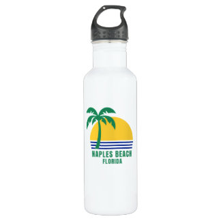Naples Beach Florida Water Bottle Edelstahlflasche