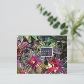 Naples Florida Botanischer Garten Stephen Dias Zit Postkarte (Stehend Vorderseite)