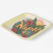 Naples florida dreaming  pappteller (Gewinkelt)