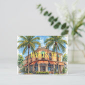 Naples florida dreaming postkarte (Stehend Vorderseite)