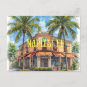 Naples florida dreaming postkarte (Vorderseite)