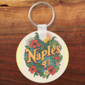 Naples florida dreaming schlüsselanhänger (Vorderseite)