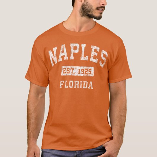 Naples Florida Fl Established Sports gift T-Shirt (Vorderseite)