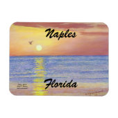 NAPLES.FLORIDA FLEXIBLE FOTO MAGNET (Horizontal)