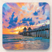 Naples, Florida scenic Getränkeuntersetzer (Vorderseite)