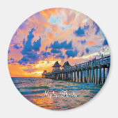 Naples, Florida scenic photograph, Magnet (Vorne)