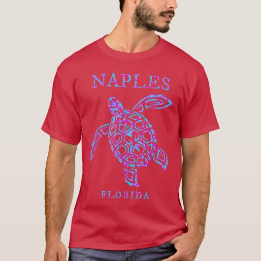 Naples Florida Sea Turtle Vacation Souvenir Boys G T-Shirt (Vorderseite)