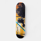 Naples Orange Storm 7 7/8" Skateboard Deck (Vorderseite)