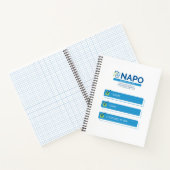 NAPO Austin I Came I Checked Notebook Notizblock (Innenseite)
