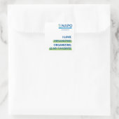 NAPO Austin I Liebe Organisierende Aufkleber (Tasche)