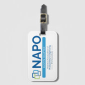 NAPO Austin Luggage Tag Gepäckanhänger (Vorderseite Vertikal)