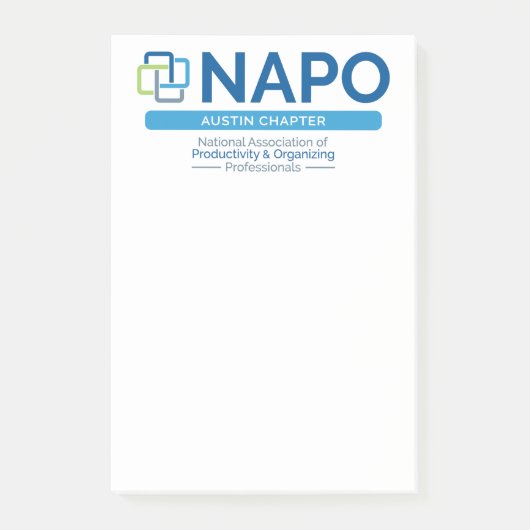 NAPO Austin Post-It® Notes Post-it Klebezettel (Vorderseite)