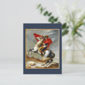 Napolean Bonaparte von Jacques Louis David Postkarte (Stehend Vorderseite)