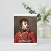 Napoleon "1000 Wörter" T-Shirts, Tasse, Karten, Ge Postkarte (Stehend Vorderseite)