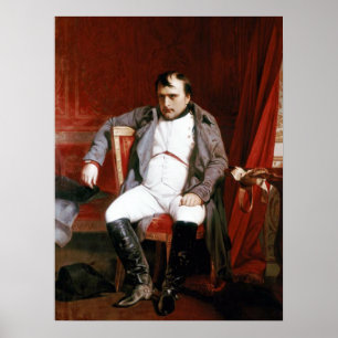 "Napoleon Abdicating Fountainbleu" Poster