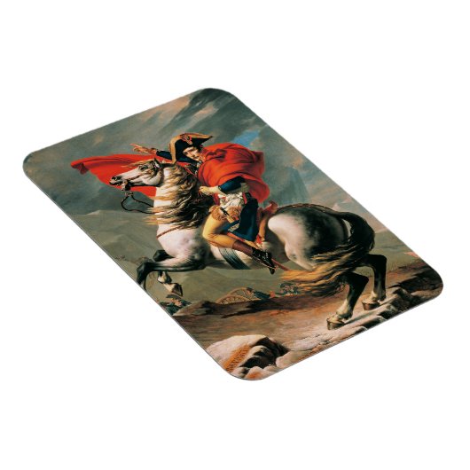 Napoleon-Alpenüberquerung, berühmtes Gemälde, Magnet (Rechte Seite)