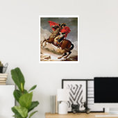 Napoleon, Alpenüberquerung, c.1800 (Öl auf Leinwan Poster (Heimbüro)