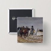 Napoleon auf Kampagne im Jahre 1814, 1864 Button (Vorne & Hinten)