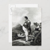 Napoleon auf St. Helena, 1820 Postkarte (Vorne/Hinten)