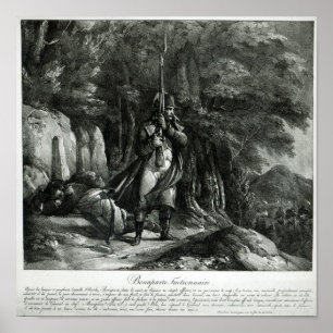 Napoleon auf Wacheaufgabe Poster