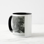 Napoleon auf Wacheaufgabe Tasse (Vorderseite Links)