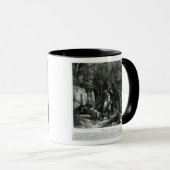 Napoleon auf Wacheaufgabe Tasse (VorderseiteRechts)