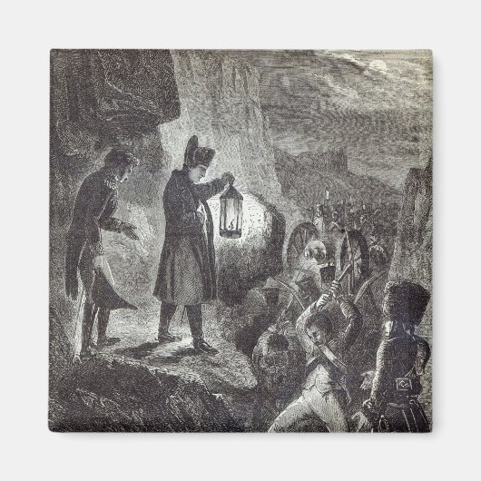 Napoleon befreit Artillerie von Lannes Magnet (Vorne)