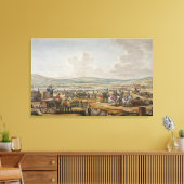 Napoleon Besuch der Belagerungswerke in Danzig unt Leinwanddruck (Insitu (Wohnzimmer))