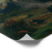 Napoleon Besuch eines Bivouac Poster (Ecke)