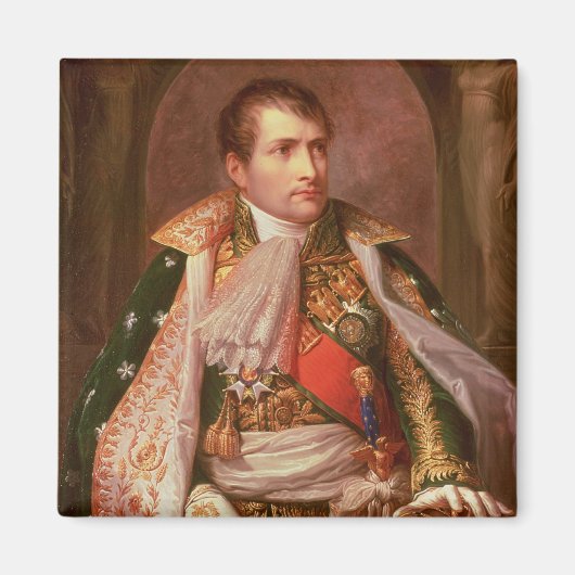 Napoleon Bonaparte (1769-1821), als König von Ital Magnet (Vorne)