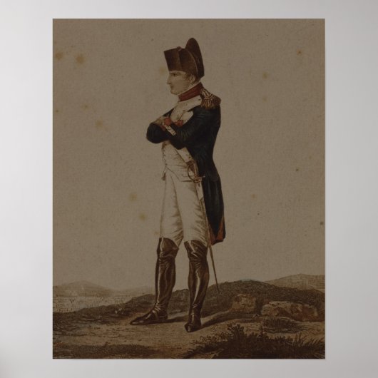 Napoleon Bonaparte als erster Konsul Poster (Vorne)