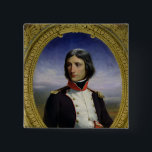 Napoleon Bonaparte als Oberstleutnant Button<br><div class="desc">Napoleon Bonaparte | durch Felix Philippoteaux | Kunst-Standort: Chateaude Versailles,  Frankreich | Bild-Sammlungs-Zahl französischen Künstler-|: XIR34896</div>