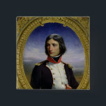 Napoleon Bonaparte als Oberstleutnant Button<br><div class="desc">Napoleon Bonaparte | durch Felix Philippoteaux | Kunst-Standort: Chateaude Versailles,  Frankreich | Bild-Sammlungs-Zahl französischen Künstler-|: XIR34896</div>