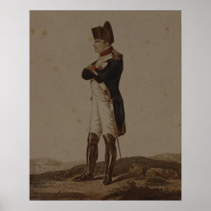 Napoleon Bonaparte als zuerst Konsul Poster