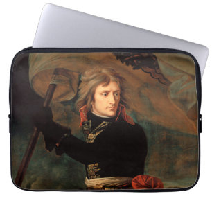 Napoleon Bonaparte an der Brücke in der Schlacht v Laptopschutzhülle
