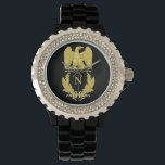 Napoleon Bonaparte Armbanduhr<br><div class="desc">Emblem von Napoleon Bonaparte</div>