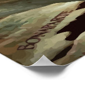 Napoleon Bonaparte auf dem Horseback Poster (Ecke)