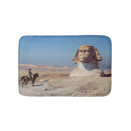 Napoleon Bonaparte Before the Sphinx (von Gérôme) Badematte